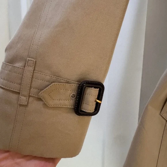 Burberry Sandringham Double-Breasted Trench Coat in mid-length size uk 10 - Picture 9 of 11